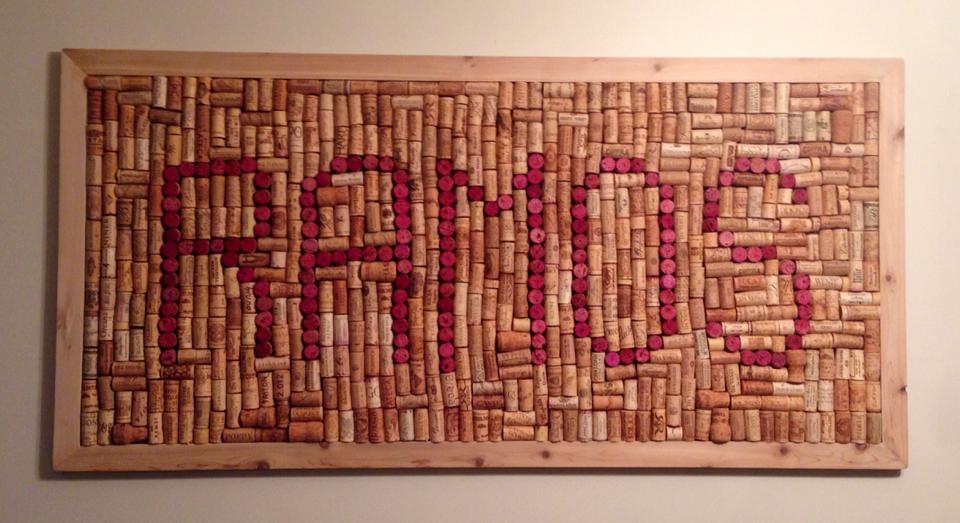 Family Name in corks